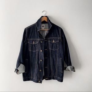 Tradlands Dark Wash Denim Jacket (ON HOLD)